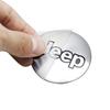 4 Stück 56/60mm Radnabenkappen Aufkleber Auto Emblem Abzeichen Dekoration für Jeep jk Compass Renegade Cherokee Gladiator Patriot Liberty