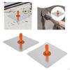 Aluminum Plaster Mortar Board Holder Round Corner Easy To Hold with Comfort Grip Plastering Tool for