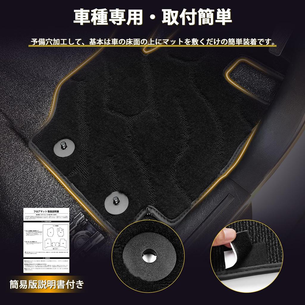 AUTO SPEC Wave Pattern Floor Mats for Suzuki Jimny Nomad Automatic These floor mats are also available as cargo mats or interior These mats offer