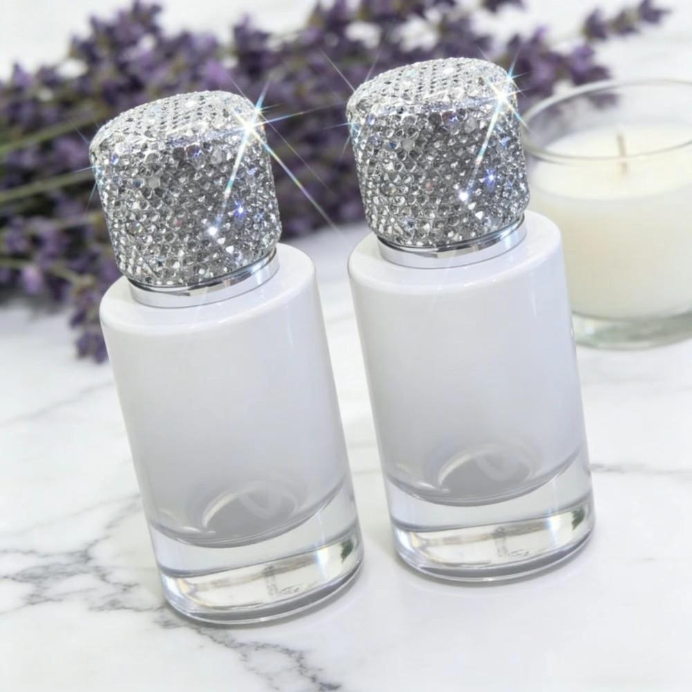 30ML Rhinestone Perfume Bottle Creative Refillable Spray Bottle  Travel Supply