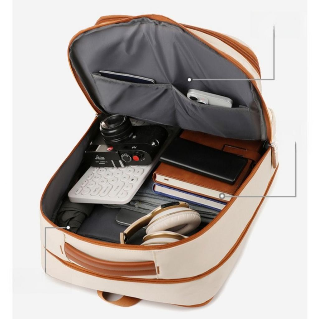 Large Capacity, Backpack, Leisure Travel Bag, Dry Wet Separation, Backpack, Expandable, Sports Bag, Business Trip Computer Bag