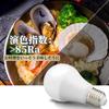 Set of 2 LED bulbs, E26 base, dimmer compatible, 10.1W, equivalent to a 100W bulb, warm white, wide beam spread, compatible with enclosed and