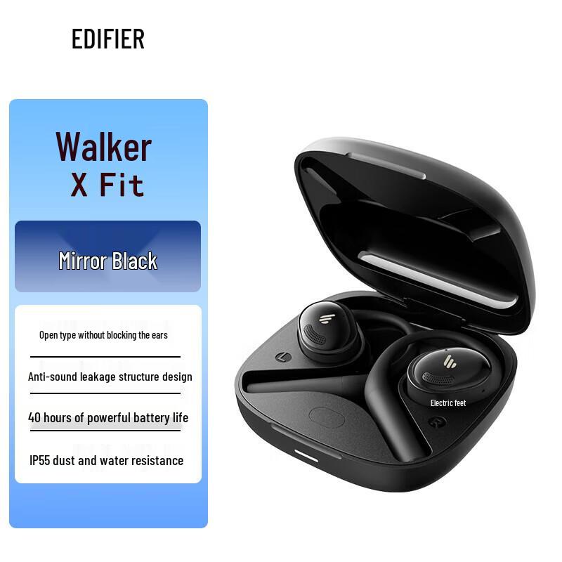 

Edifier X Fit Open-Ear True Wireless Bluetooth Earbuds