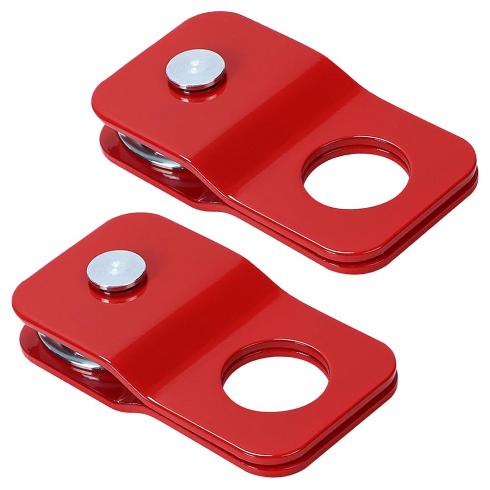 

Snatch for Removing and Removing Stuck and Jimny Black and Red of 2 Block, 4-ton Capacity, Winch, Pulley, Towing, Wheels, Lifting, Trucks, UTVs, ATVs,