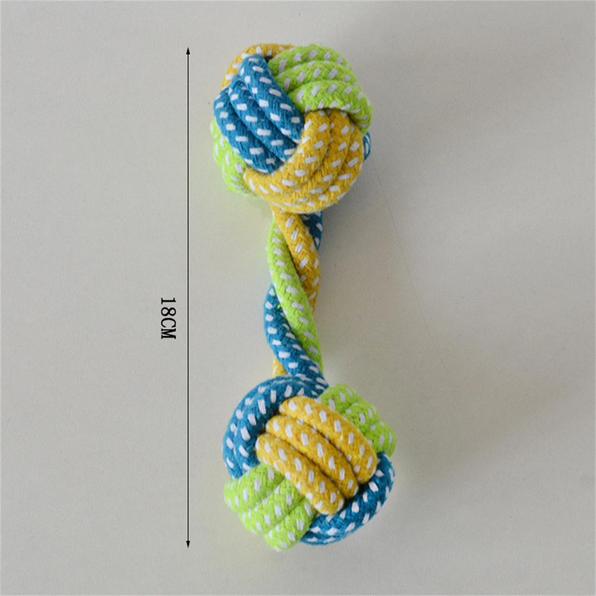

Border Collie puppy dog toys bite-resistant ball tug-of-war golden retriever labrador interactive teething puppy knot rope