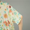 DIMANAF New 2026 Plus Size Spring Long Dress Women Summer Beach Loose Oversize Maxi Floral Print Vintage