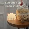 Soft Silicone Material LED Night Light Colorful Atmosphere Silicone Night Light  Kids Bedroom
