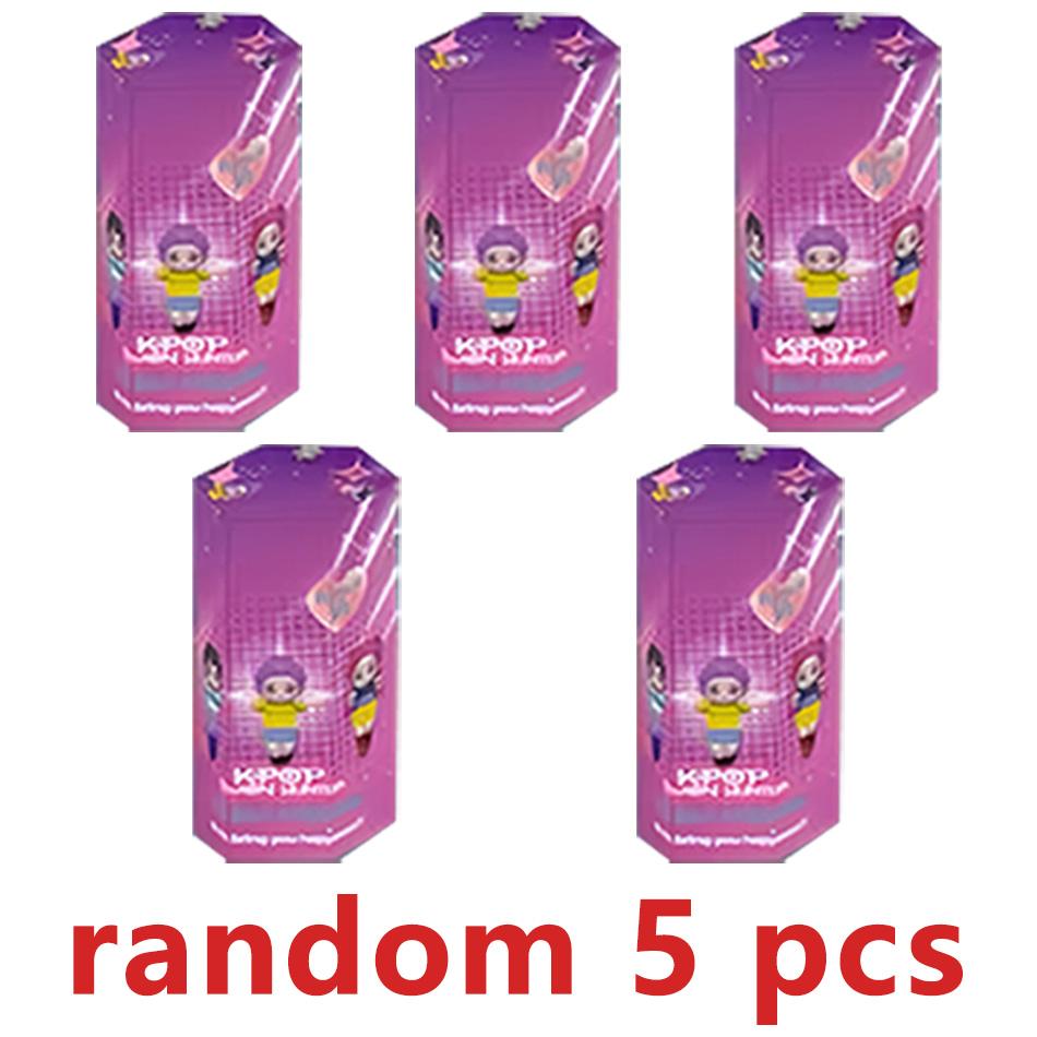 Neue Kpop Dämonenjäger Figuren Serie Box Derpys Tiger Rumi Mira Zoey Sussy Figur Puppe Mini Deko Modell Spielzeug Mädchen Geschenke