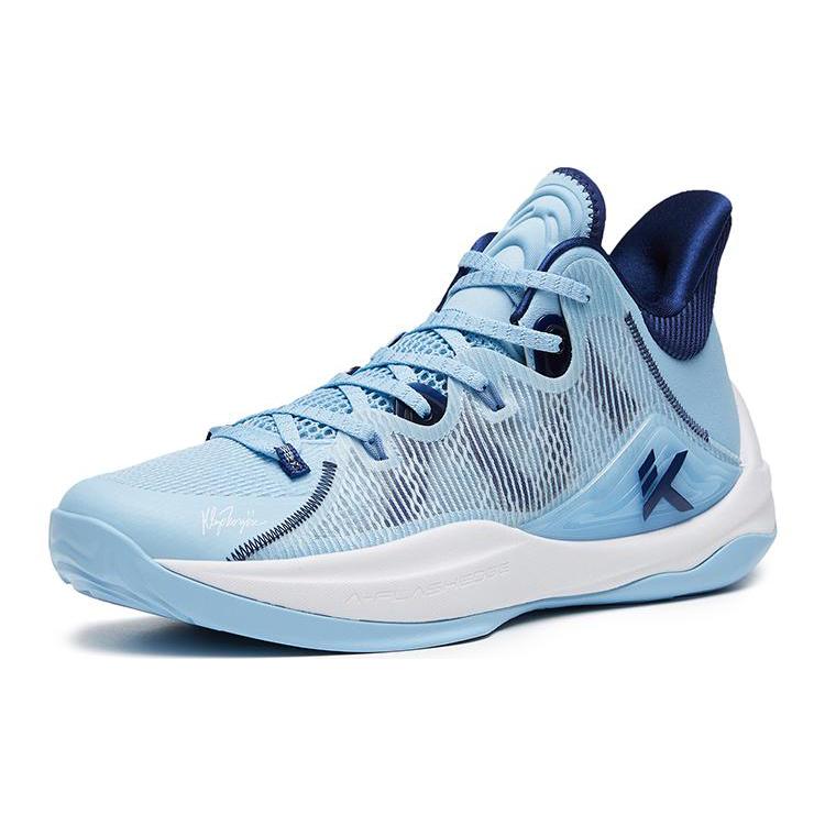 New Anta See Mountain 2.5 Cushioning Anti Slip And Wear Resistant Low Top Basketball Shoes Blue 112321602-2