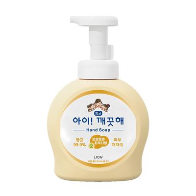 Kids Clean Antibacterial Foam Hand Soap Purely Soft Powder Scent, 490ml, 1 Piece