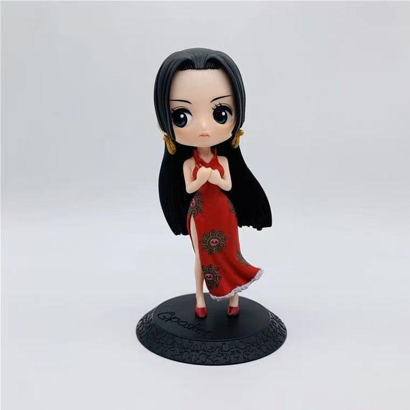 4 Style Anime One Piece Nami Rebecca Shirahoshi Boa Hancock Cute Action Figure Toy Decoration Collection Doll Model Gift