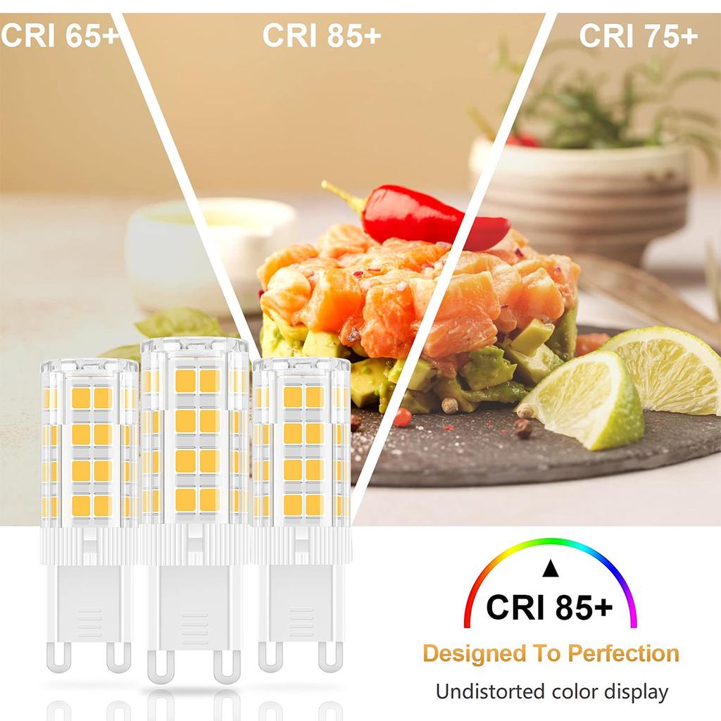 G9 LED Corn Light Bulb 7W 54LED 360° Beam Angle Lighting Lamps Lamp 3000k/4000k/6500k Lights Ceramic 220v/110v Halogen Home Room