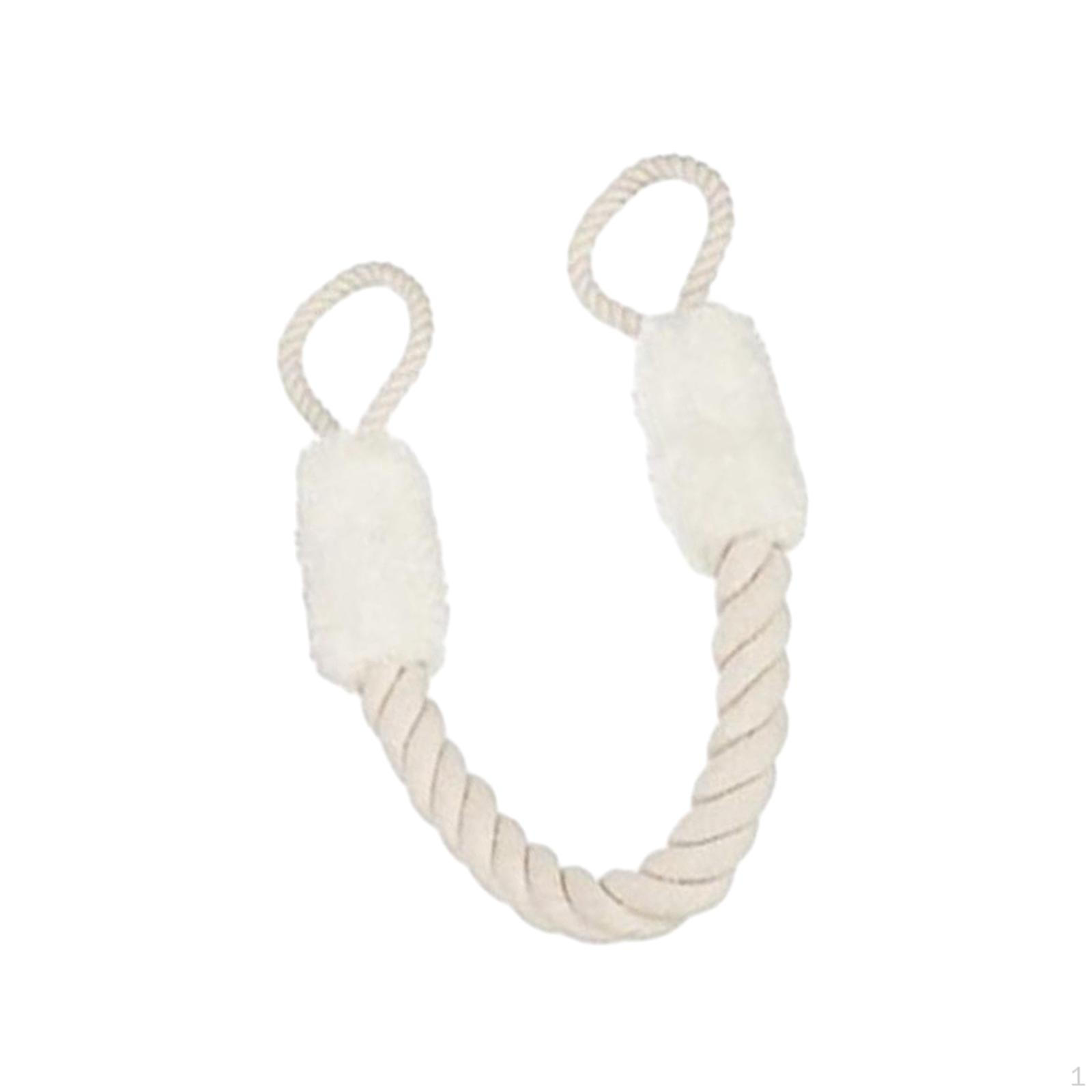 

Веревка для дверной ручки с защитой от детей — для детей и домашних животных в спальне или гостиной белый