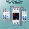 Tuya WiFi Intelligent Circuit Breaker Single Phase Electric Meter Din-rail Mounting Reclose Switch Automatic Reclosure Protector