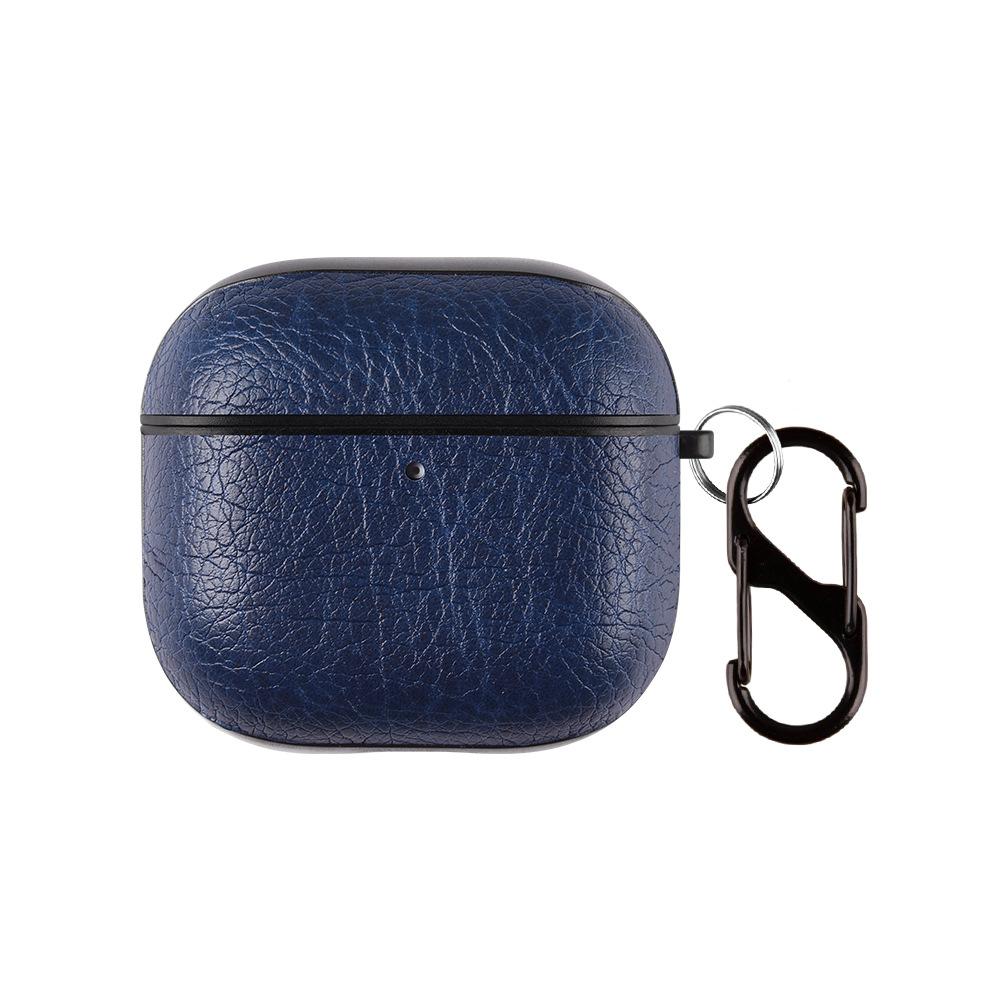 The new split leather earphone cover is suitable for AirPods 4 ordinary leather earphone cover anti-drop protective case
