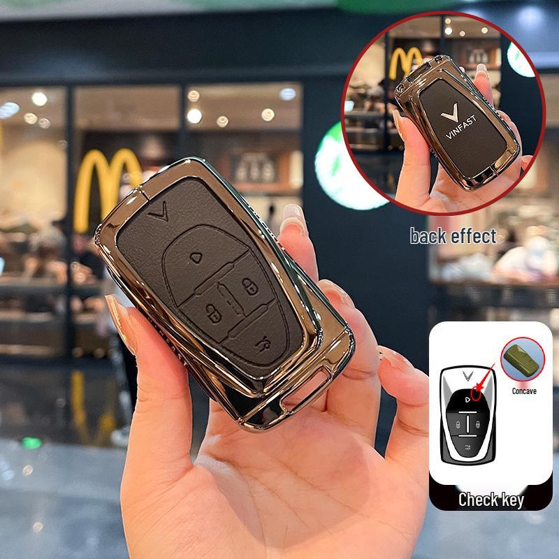 VinFast VF Electric Car Key Cover for Models VF5, VF6, VF7, VF8, VF9