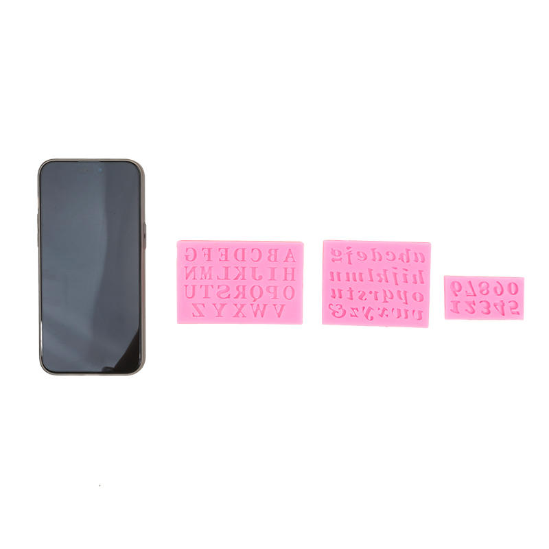 Creative Silicone Number Alphabet Cake Mold Diy Fondant Cake Making Mold for Chocolate Sugar Soap