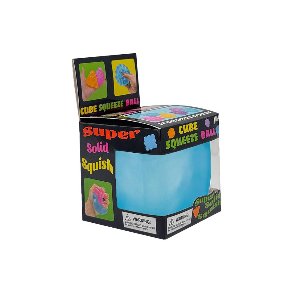 Schylling Needoh Nice Cube Cubo Sensoriale Fidget Cubo Sollievo dallo Stress Ansia Strumento Sensoriale per la Concentrazione ADHD e Scrivania d'Ufficio Gadget Calmante