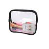 Bolsa de Viaje Transparente e Impermeable de PVC para Maquillaje y Artículos de Aseo, Tamaños Grande y Pequeño