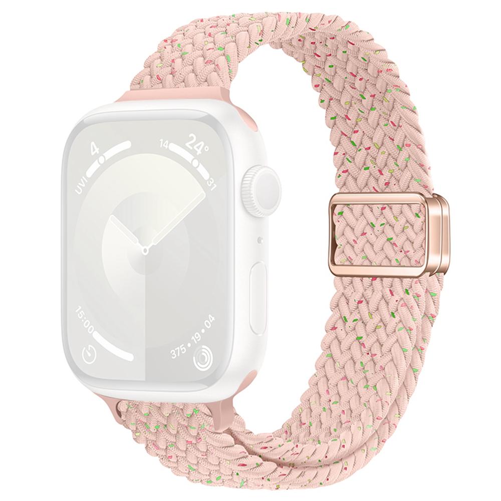 KALEBOL Braided Watch Strap For Apple Watch Series 10 Ultra 9 8 7 SE 6 5 4 3 2 1 46mm 49mm 45mm 44mm Magnetic Nylon Wristbands