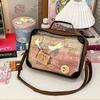 New Y2K Fashion Vintage Ita Crossbody Bags Cute Girl Transparent Shoulder Bag  Students DIY Display Handbags New Women PU Purses