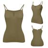 Women's Solid Color Camisole With Removable Padded Sexy Plus Size Underwear