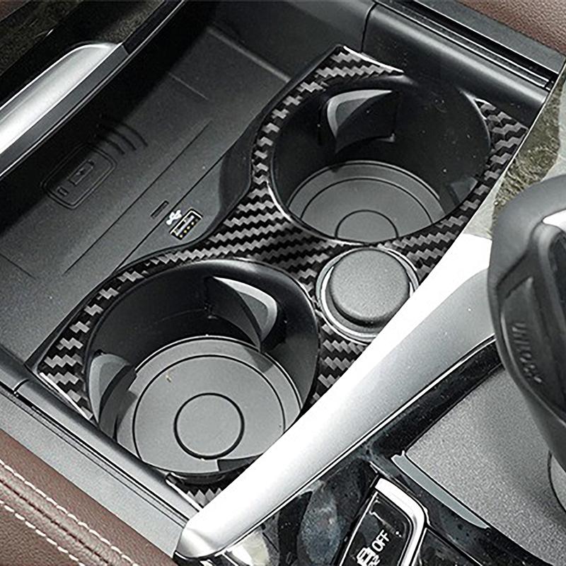 Decoratie Koolstofvezel Stuurwiel Frame Voor BMW 5 Serie G30 2018- RHD Auto Styling Raamglas Hefknoppen