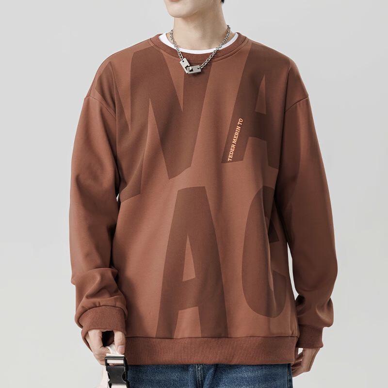 Men's Round Neck Pullover Sweatshirt