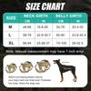 Tactical Dog Harness for Large Dogs, Adjustable Reflective Military Shepherd Big Size Dog Vest for Walking, Training, Hunting