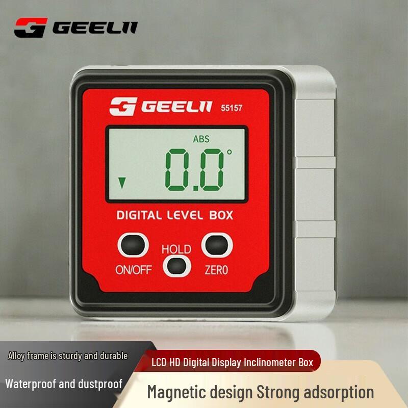 SMVP Digital Inclinometer Angle Level Box CN plug (adapter included)