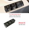 For Benz W204 X204 Car Electric Power Master Window Switch Replacement For Mercedes C GLK Class C180 C200 C250 GLK300 2049055302