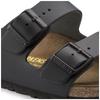 Arizona Sandal Arizona Sandal Black Smooth Regular Width 35 [Birkenstock] - Leather, - Leather, - (22.5 Cm)