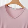 Women's Loose Casual Pajama Sets V-neck T-shirt and Drawstring Pants