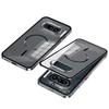 Coque Pour Nothing Phone 4A Pro Phone 4A Alliage d'Aluminium Cadre Métallique Pare-chocs Acrylique Givré Cover de Recharge Sans Fil Magsafe