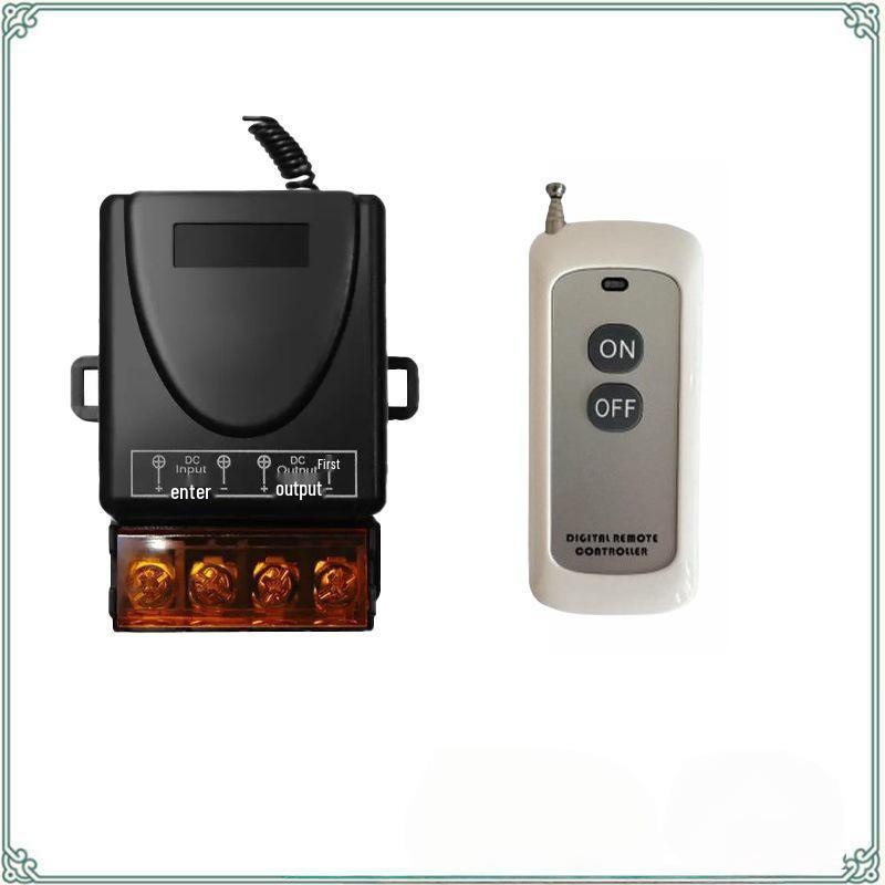 Drahtloser 72V 30A Fernbedienungsschalter für Elektrofahrzeuge und LED-Beleuchtung