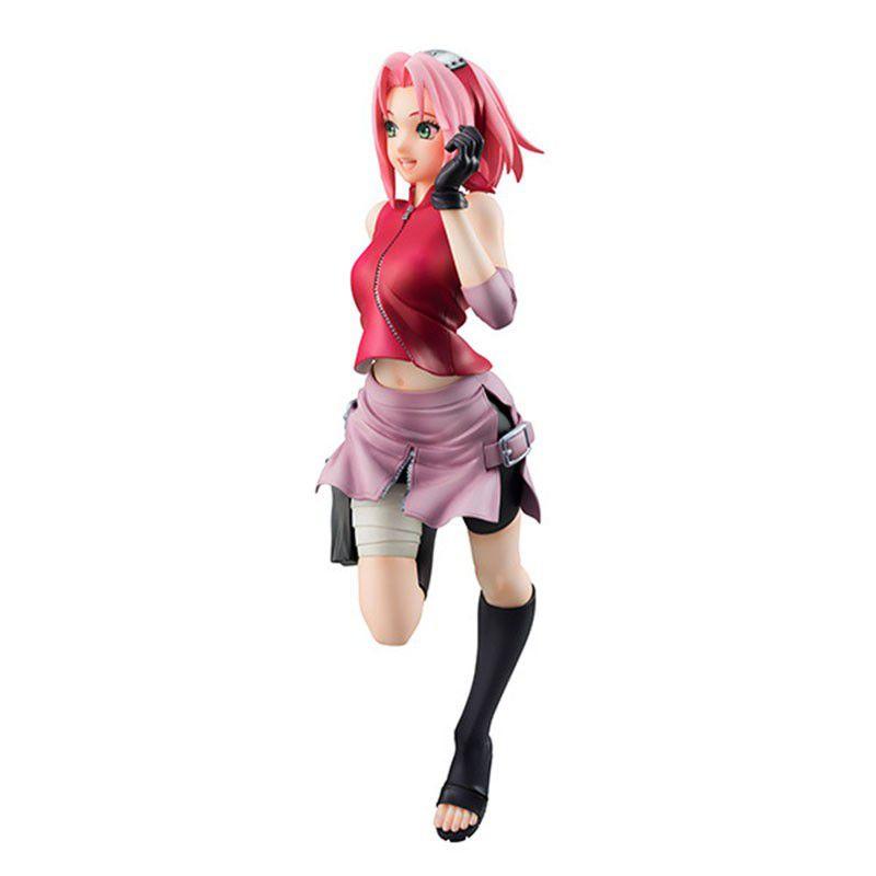 Hochwertige Anime Naruto Shippuden Haruno Sakura PVC Actionfigur Stilvolle Ergänzung für jede Sammlung