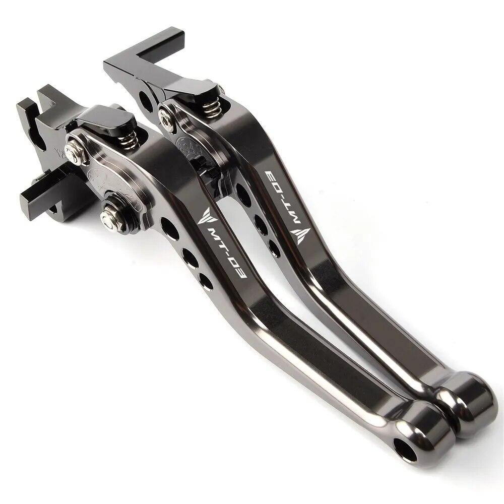 

Для MT03 2014-2022 мотоциклетный рычаг сцепления переднего тормоза рулевая тяга MT 03 2022 ЧПУ аксессуары серый