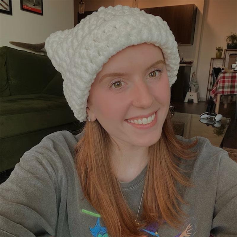 New Hand-crocheted Pride Bandana Personalized Fashion Striped Lace Headscarf