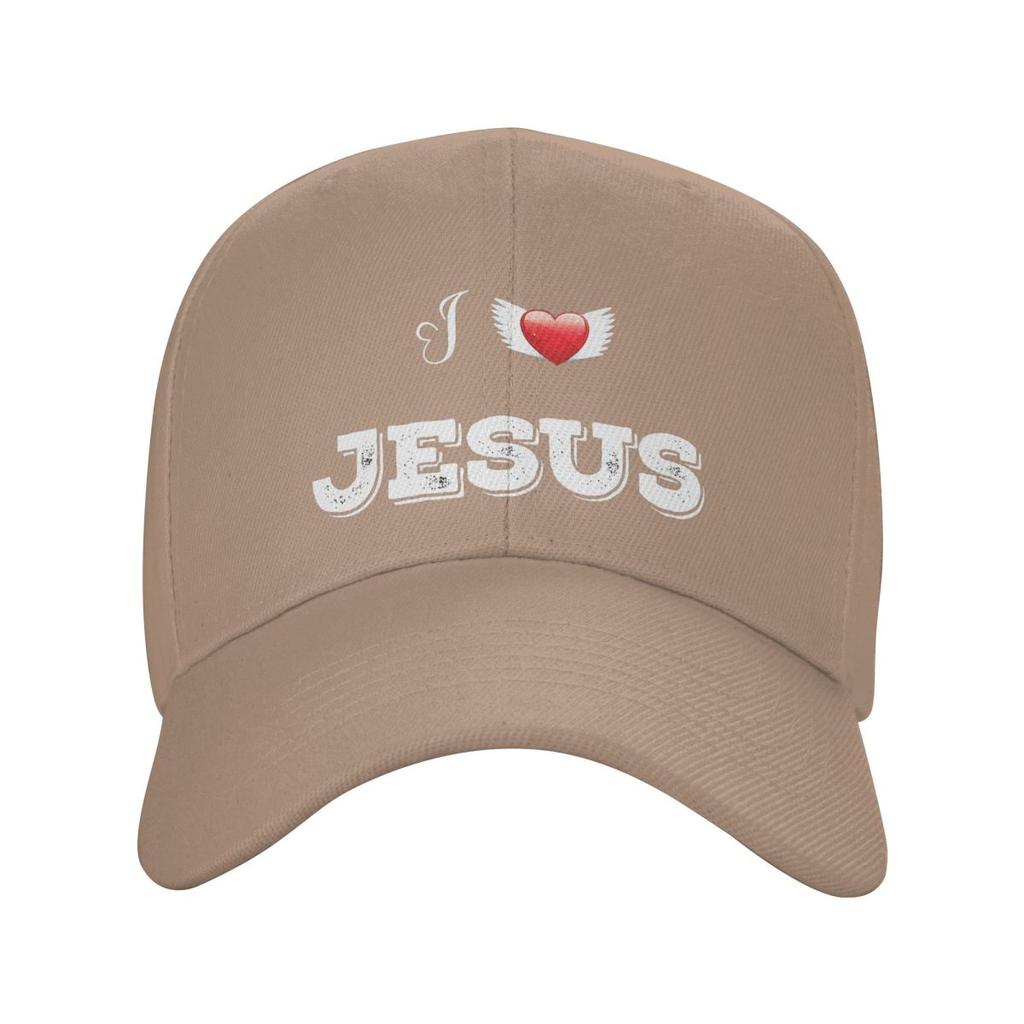 I Love Jesus God Cross Print Baseball Caps Fashion Men Women Hats Casual Cap Sports Baseball Hat Casquette