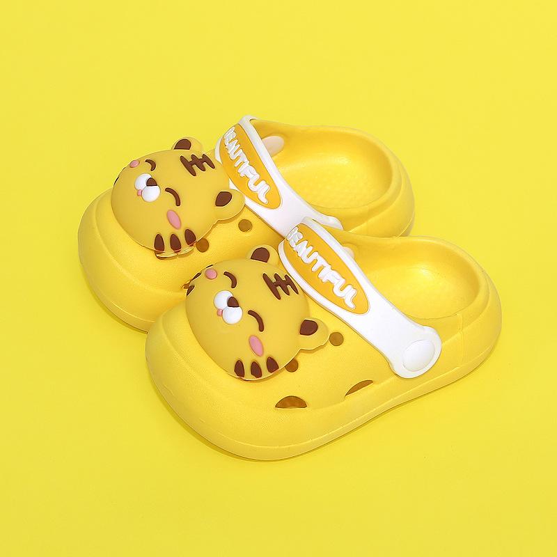 Summer Baby Children s Summer Boys  and Girls  Non-Slip Breathable Cartoon Closed-Toe Clogs 21/22【Inner Length13cm