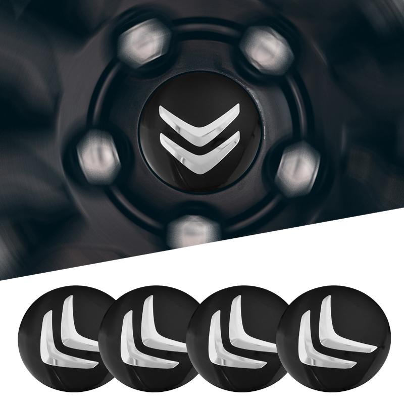 

4Pcs Car Wheel Stickers 56mm Auto Center Hub Cap Decal For Citroen C1 DS3 C2 C3 Vts C4 Saxo C4L C5 C6 C8 Xsara C3-XR Picasso