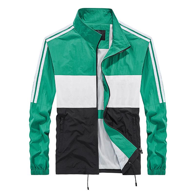 

Весенний серый тренд, цветная сумка-молния, лацкан с застежкой-молнией, свободная повседневная тонкая молодежная куртка 3XL