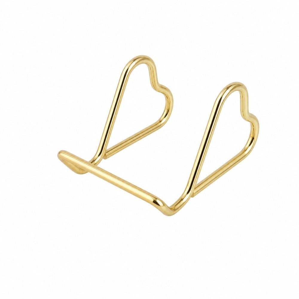 Multifunctional Business Card Holder Heart Shape Card Display Stand Name Card Stand Front Desk