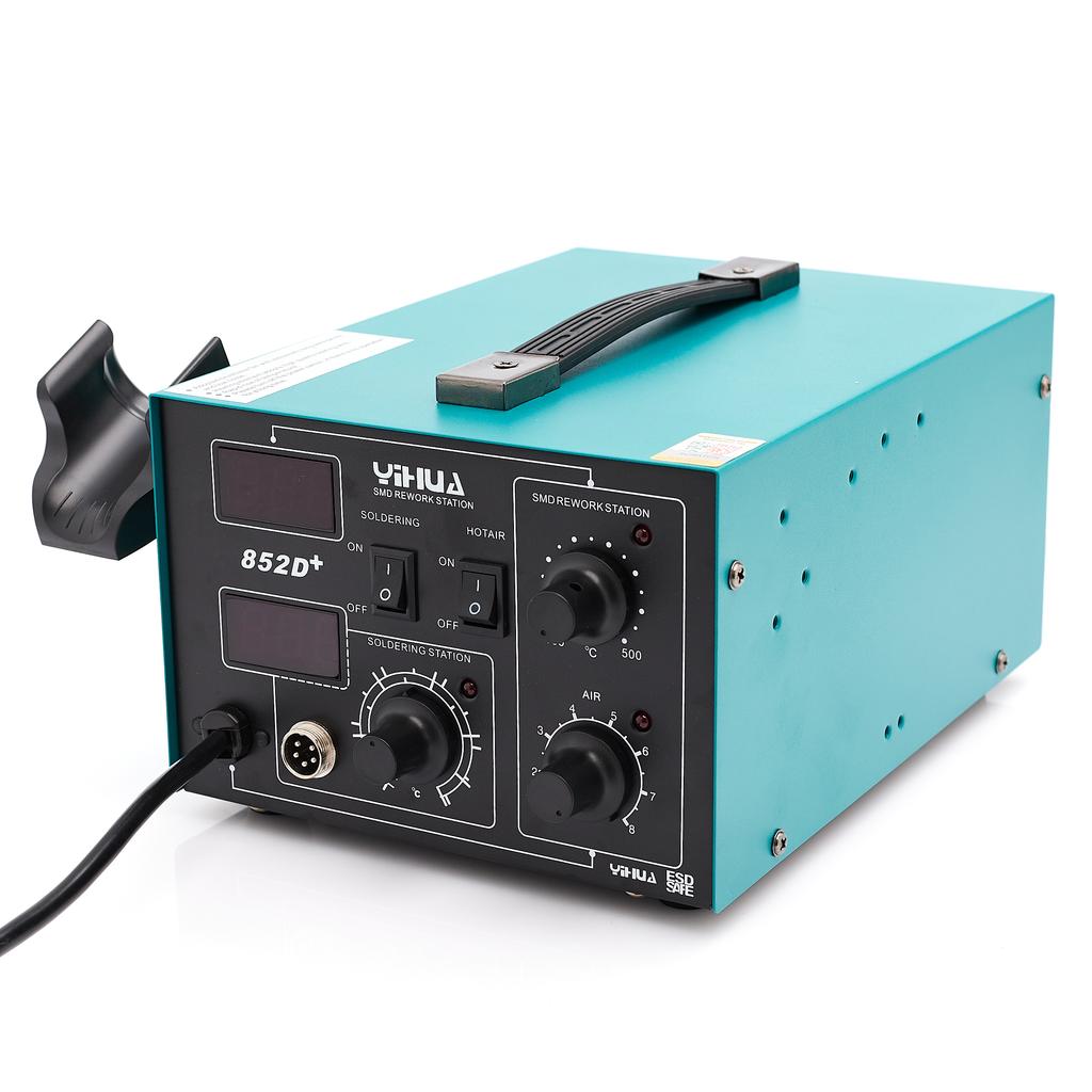 Yihua 852D+ 2-In-1 Soldering Station