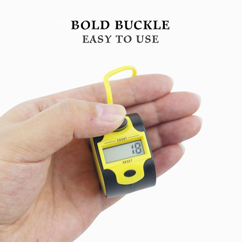 Tally Counter Hand Held Knit Row Clickers 5 Digit Number Handheld Manual Lcd Electronic Sports Counting Tool
