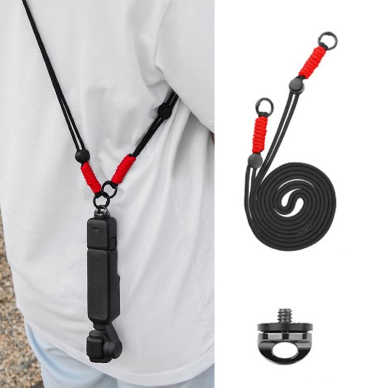 Camera Lanyard Strap Belt for Pocket 3/ONE X3/X4 and more Sports Cameras Hiking Skiing Enthusiasts Essential