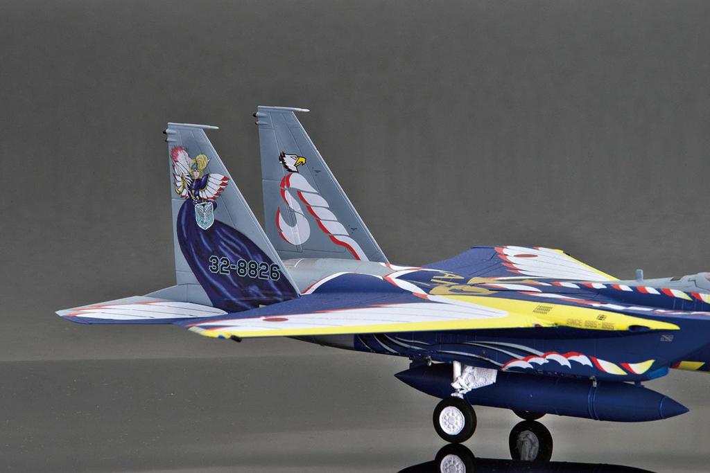 Platz 1/72 Japan Air Self-Defense Force F-15J Eagle 204th Squadron F-15 Reorganization 10th Anniversary Commemorative Paint Scheme Mystic Eagle 1995 P