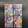 2pcs/set Diy Sweet Girlfriend Self Control Collect Signature Trading Flash Card Anime Cartoon Gift AZARASHI SOFT Entertaining Play Safe Kid Friendly