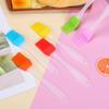 Silicone Oil Brush Small Barbecue Brush Household Kitchen Baking Pancake Oil Brush Tool High Temperature Resistant No Hair Drop