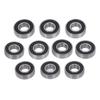 10PCS 6001RS Bearing Deep Groove Ball Bearings 6001‑2RS for Electric Motor Bike Wheels Pool Pumps